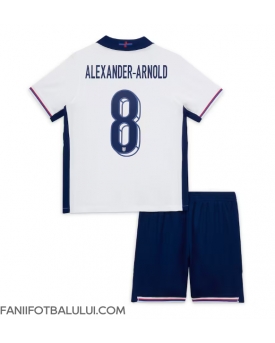 Anglia Alexander-Arnold #8 Echipament de Fotbal Replică European 2024 Copii Acasa (+ Șorturi)